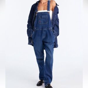 Dickies Denim Boyfriend Overalls